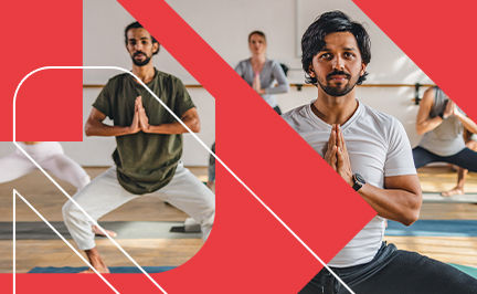YogaRenew 200-Hour Yoga Teacher teaching a class of students how to perform yoga poses